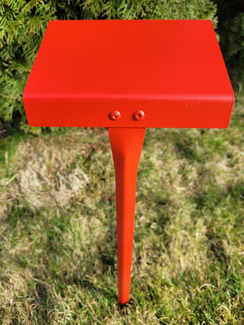 Tabliczka ogrodowa wtykana, 155x105x450 cm, DUŻA, Aluminium zestaw 8szt - Image 9
