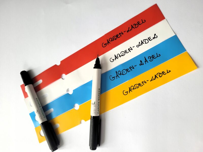Marker Ogrodniczy Permanentny Pro, Czarny - Odporny na Wodę i UV, Szybkoschnący z Dwoma Końcówkami - Image 3