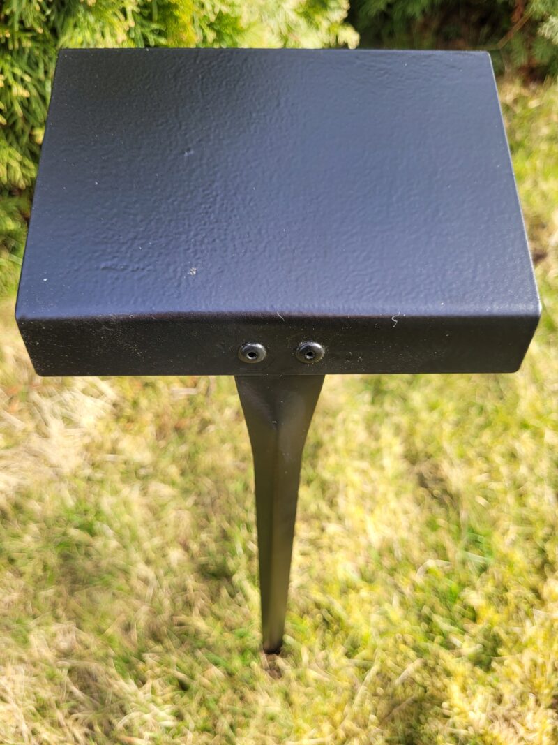 Tabliczka ogrodowa wtykana, 105x80x370 mm, DUŻA, Aluminium zestaw 10 sztuk - obrazek 11