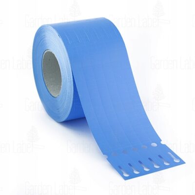 Etykiety ogrodnicze/sadownicze pętlowe NIEBIESKIE 400x20mm (20x400) 10 szt