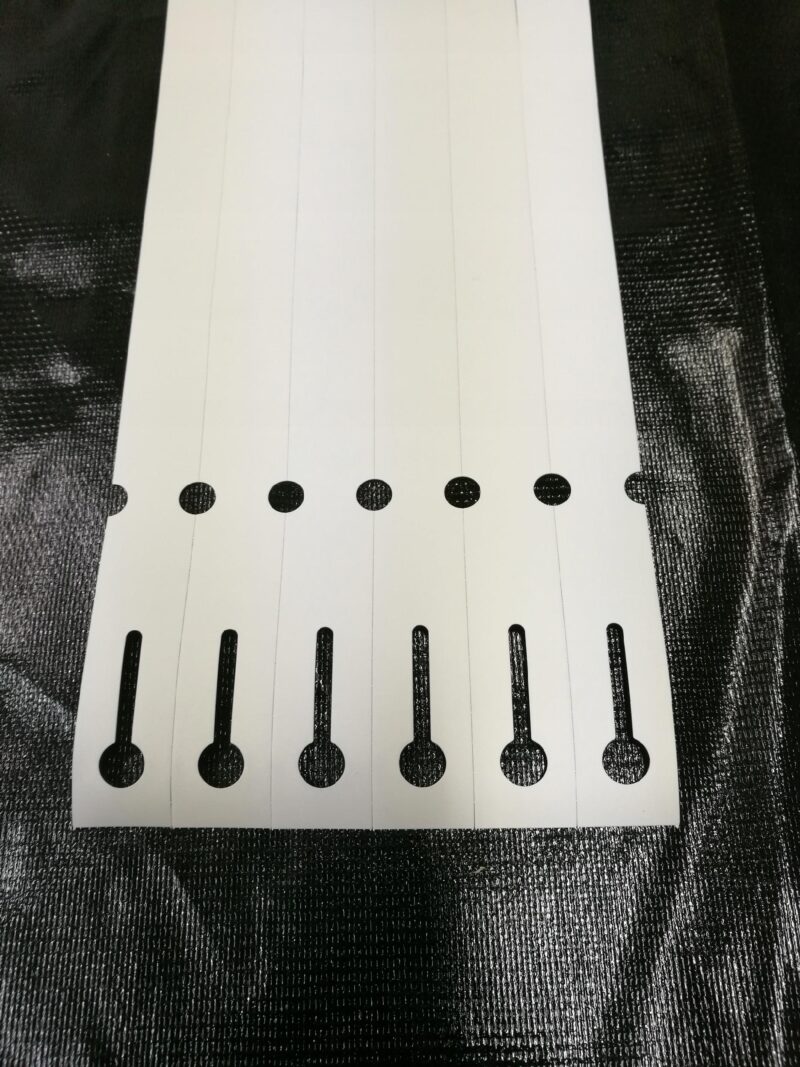 Etykiety ogrodnicze - sadownicze pętlowe BIAŁE 200x17mm (17x200) 480 sztuk - Image 13