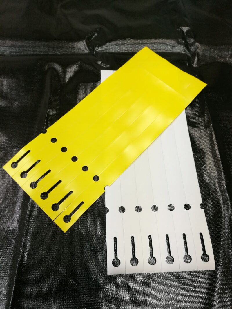 Etykiety ogrodnicze /sadownicze pętlowe BIAŁE 250x17mm (17x250) 1000 sztuk - obrazek 14