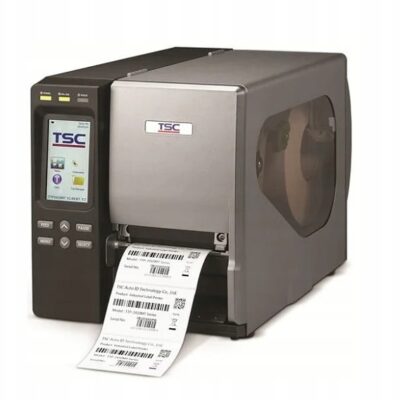 DRUKARKA TERMICZNA TERMOTRANSFEROWA TSC TTP-346MT - używana