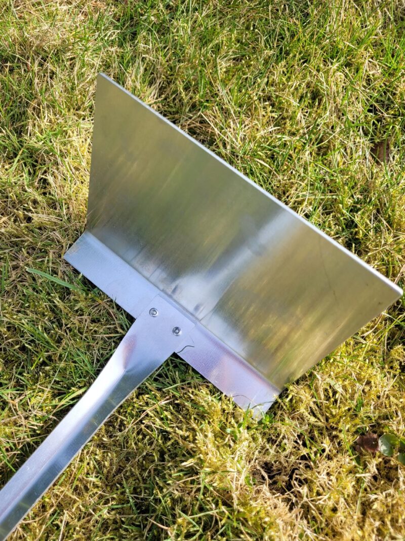 Tabliczka ogrodowa wtykana, 105x80x370 mm, DUŻA, Aluminium zestaw 10 sztuk - obrazek 4