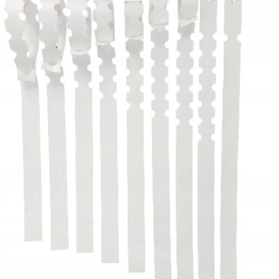 Etykiety ogrodnicze do pisania pętlowe BIAŁE BDUŻE 400x20mm (20x400) 100szt