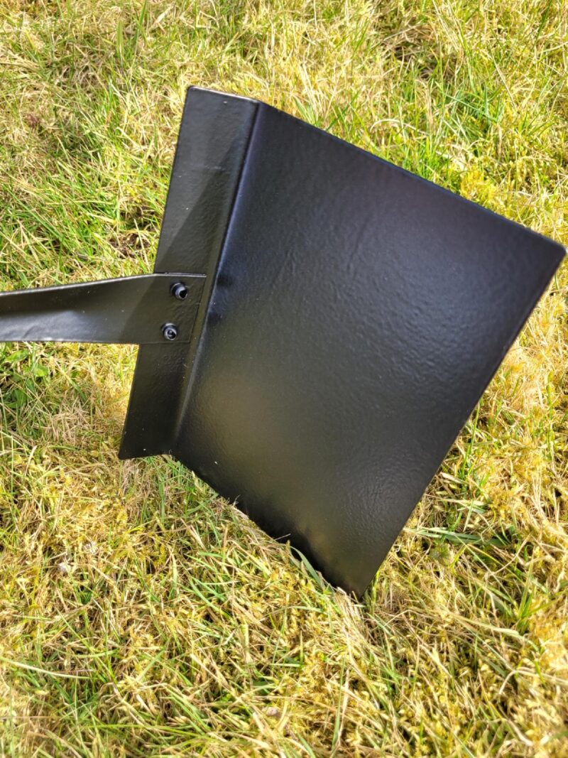 Tabliczka ogrodowa wtykana, 155x105x450 mm, CZARNA, Aluminium zestaw 10 szt - Image 3