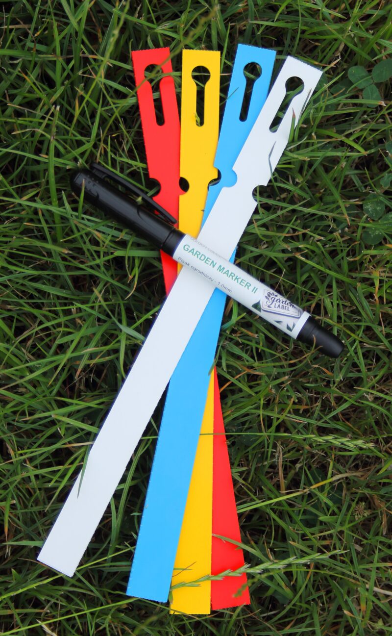 MARKER II+Etykiety 4 KOL. pętlowe do opisu roślin 250x17mm (17x250) 400szt - obrazek 15