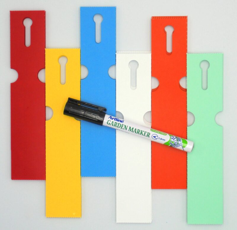 MARKER+Etykiety 6 KOLORÓW pętlowe do opisu roślin 163x33mm (33x163) 600szt - Image 13