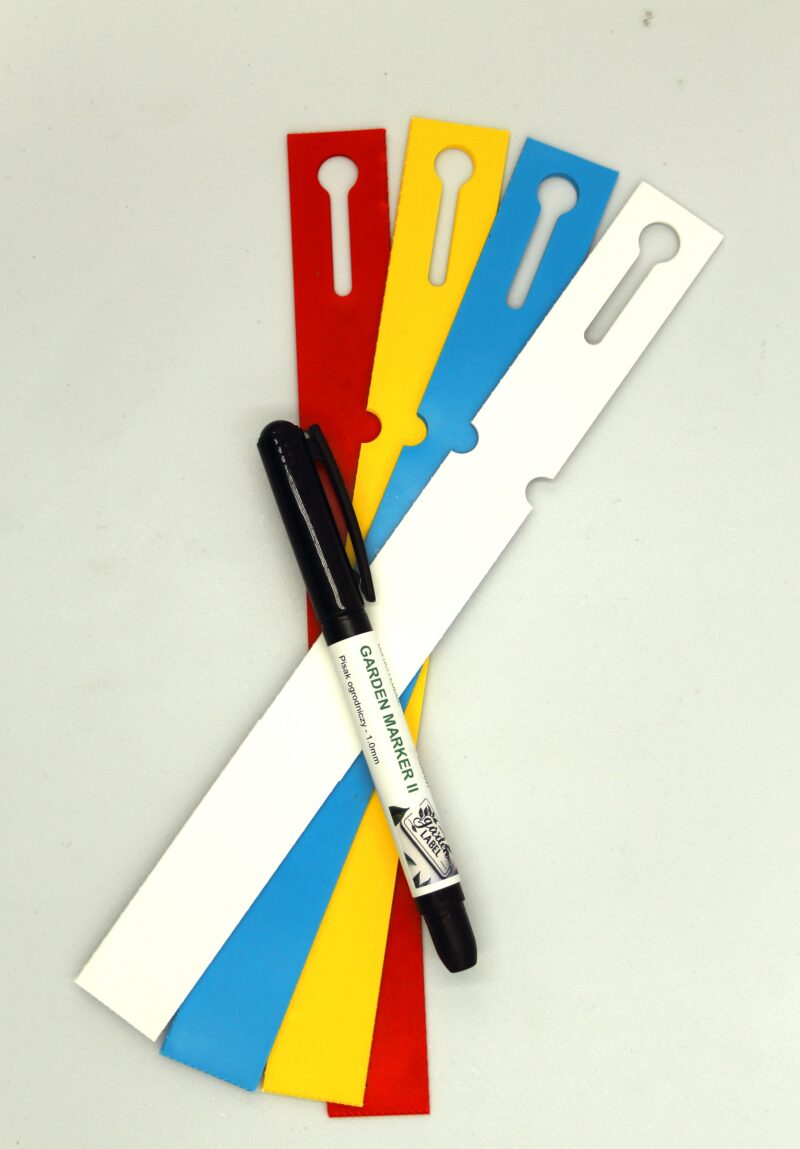MARKER II+Etykiety 4 KOL. pętlowe do opisu roślin 250x25mm (25x250) 400szt - obrazek 2