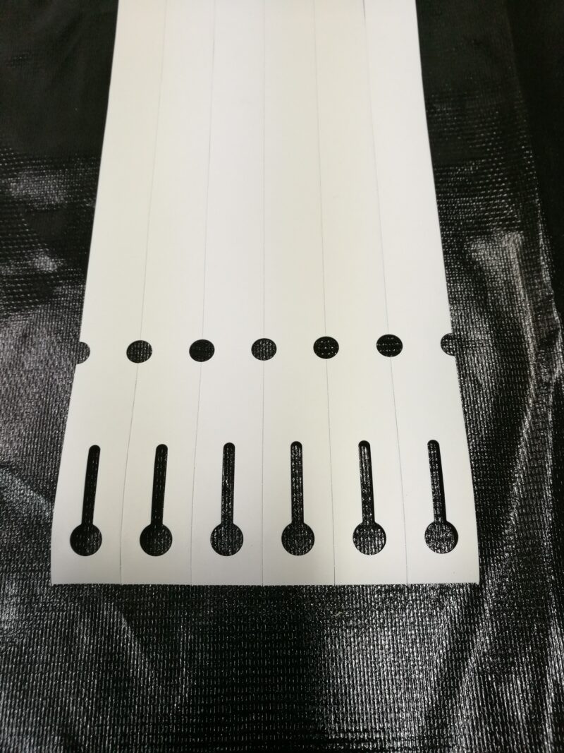 Etykiety ogrodnicze - sadownicze pętlowe BIAŁE 200x17mm (17x200) 500 sztuk - obrazek 13