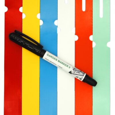 MARKER II+Etykiety 6 KOL. pętlowe do opisu roślin 250x25mm (25x250) 600szt