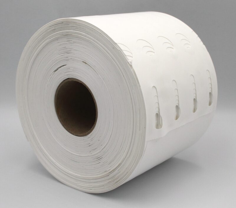 Etykiety ogrodnicze sadownicze pętlowe BIAŁE BDUŻE 200x25mm (25x200) 2000sztuk - obrazek 5