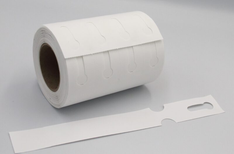 Etykiety ogrodnicze/sadownicze pętlowe BIAŁE 200x25mm(25x200) 500szt - obrazek 2
