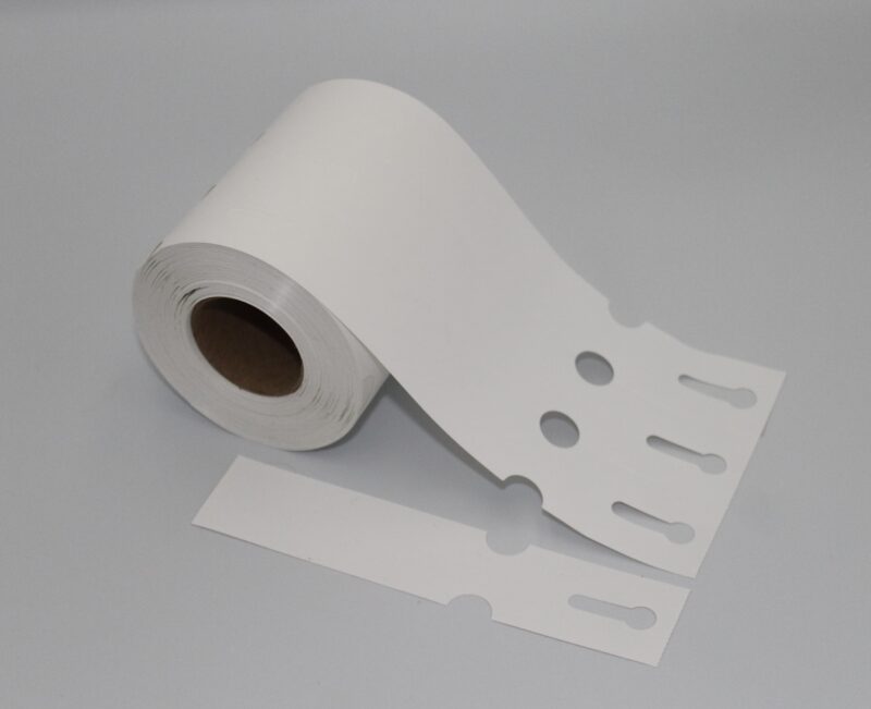 Etykiety ogrodnicze - sadownicze pętlowe BIAŁE 163x33mm (33x163) 500 sztuk - obrazek 10