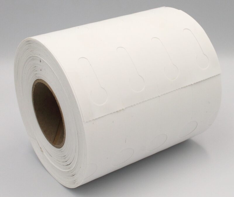 Etykiety ogrodnicze sadownicze pętlowe BIAŁE BDUŻE 200x25mm (25x200) 1000sztuk - obrazek 3