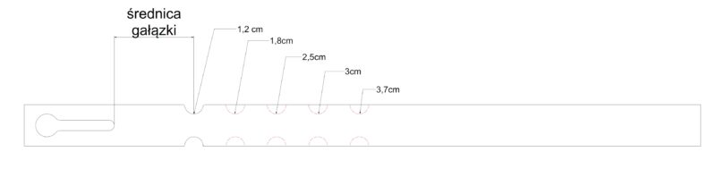 Etykiety ogrodnicze/sadownicze pętlowe MIĘTOWE 327x20mm(20x327) 500 szt - obrazek 5