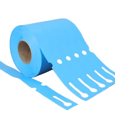 Etykiety ogrodnicze/sadownicze pętlowe NIEBIESKIE 327x20mm(20x327) 500szt