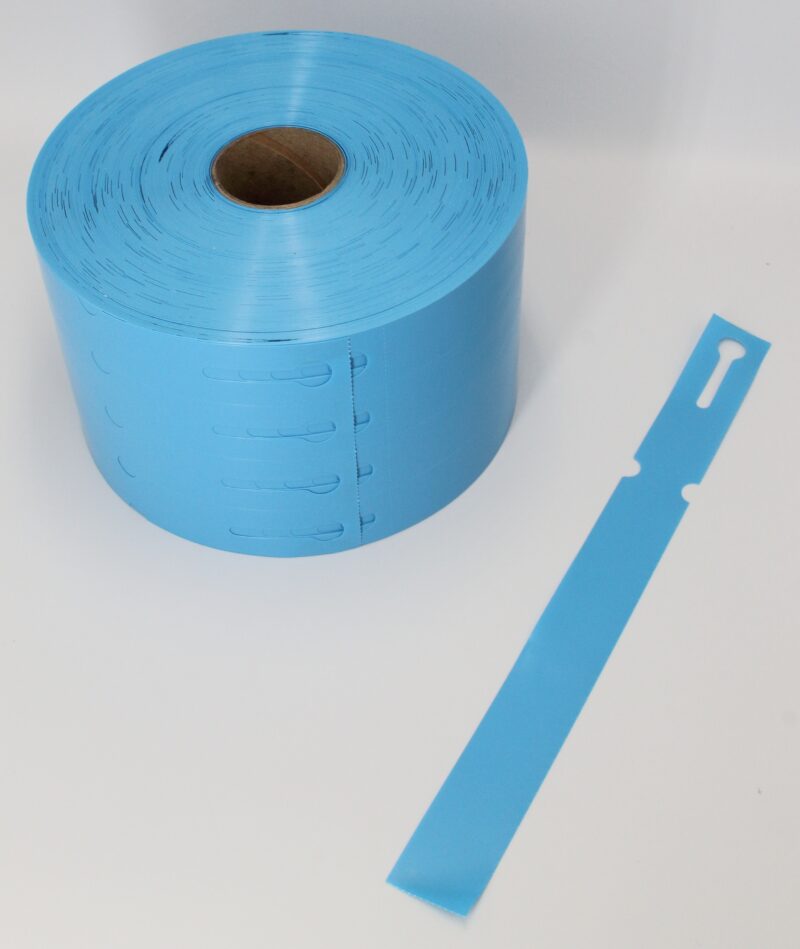 Etykiety ogrodnicze/sadownicze pętlowe NIEBIESKIE 250mmx25mm (25x250) 5000 sztuk - obrazek 10