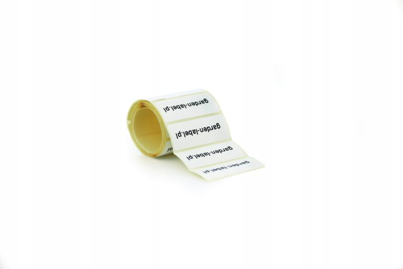 Taśma termotransferowa woskowa TTR 110 mm x 300 m do etykiet papierowych - obrazek 5
