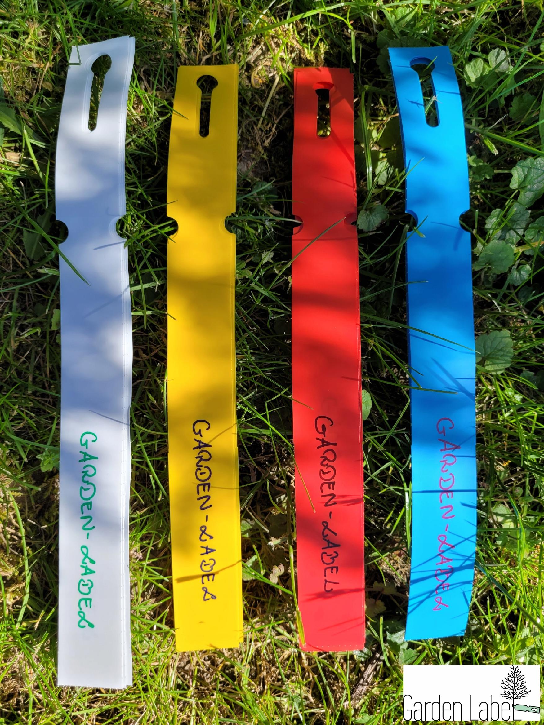 Etykiety ogrodnicze/sadownicze pętlowe BIAŁE 200x17mm(17x200) 240szt - obrazek 14