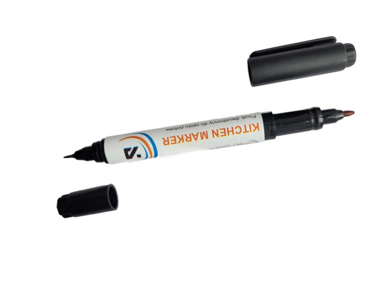 Marker do KUCHNI, permanentny do opisywania potraw, odporny , do zamrażarki - obrazek 2