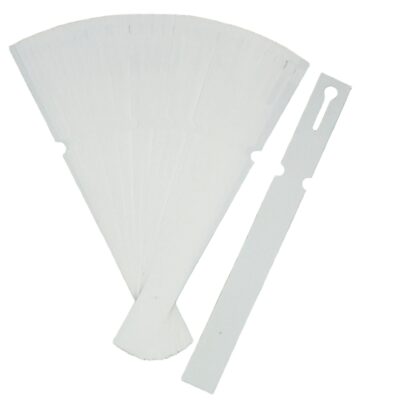 Etykiety ogrodnicze pętlowe do pisania BIAŁE  250x25mm (25x250) 100 szt