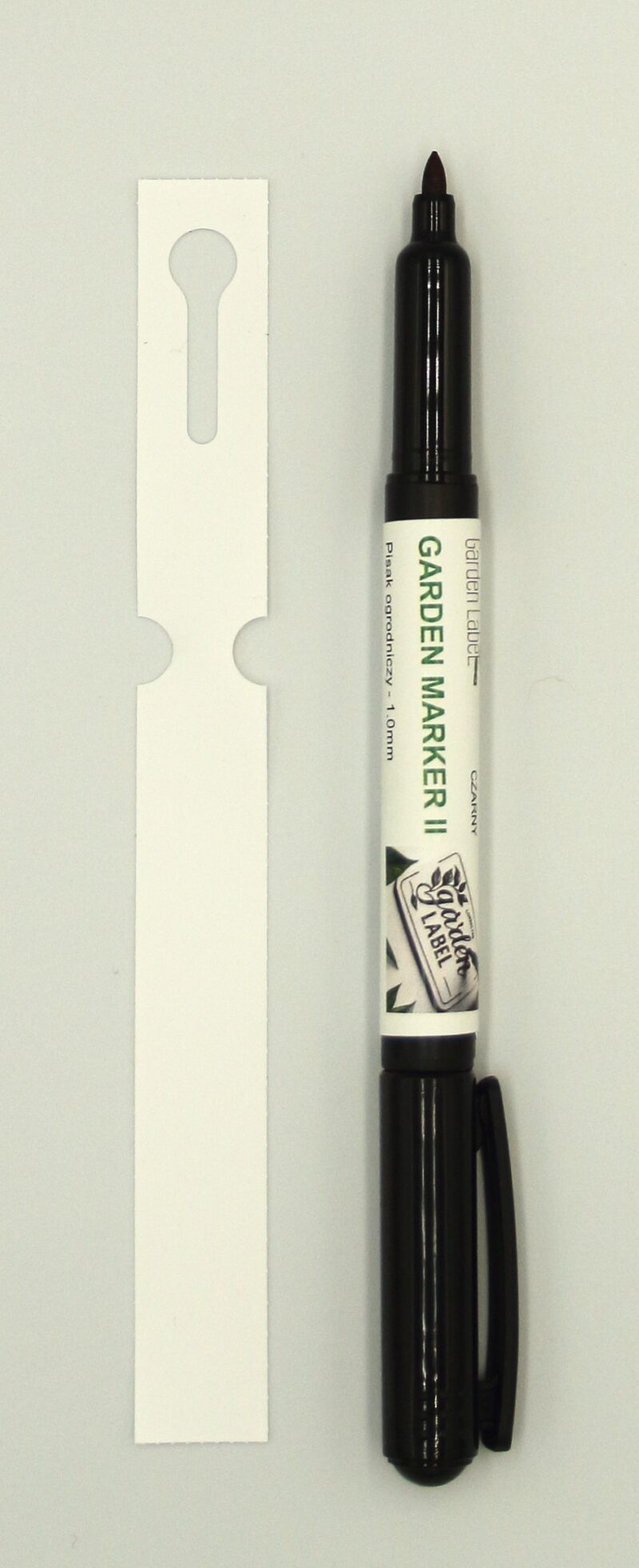 MARKER II+Etykiety ogrodnicze pętlowe do opisu roślin BIAŁE 160x17mm(17x160) 100szt - obrazek 4