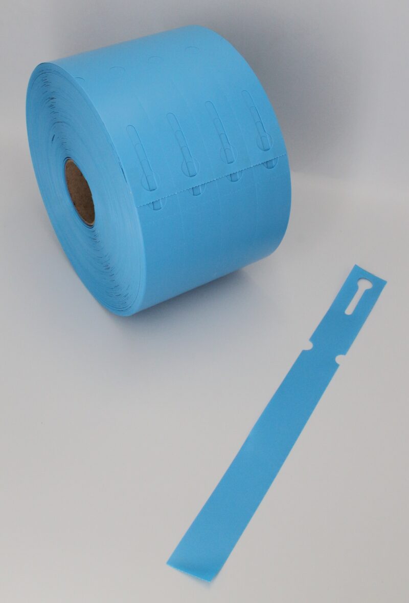 Etykiety ogrodnicze/sadownicze pętlowe NIEBIESKIE 250mmx25mm (25x250) 3750 sztuk - obrazek 13