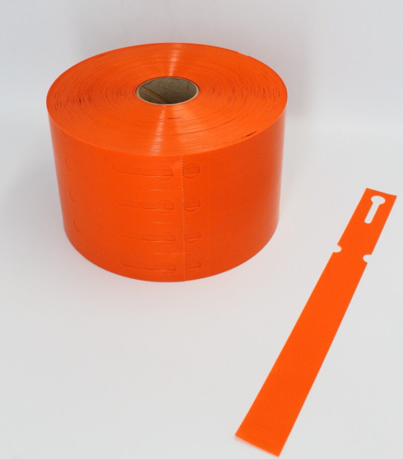 Etykiety Ogrodnicze Pętelkowe Wiązane 250mm x 25mm 25x250 Pomarańczowe 2000szt - obrazek 7