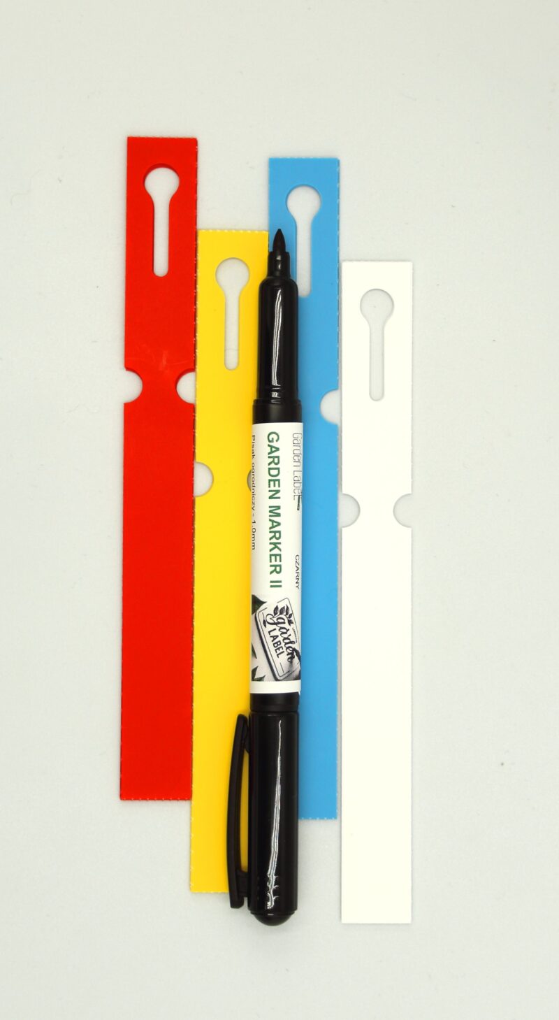 MARKER II +Etykiety 4 KOL.pętlowe do opisu roślin 200x25mm (25x200) 400szt - obrazek 13