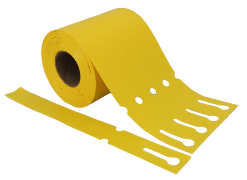 Etykiety Ogrodnicze Pętelkowe Żółte 250x25mm (25x250) 500szt Żółte
