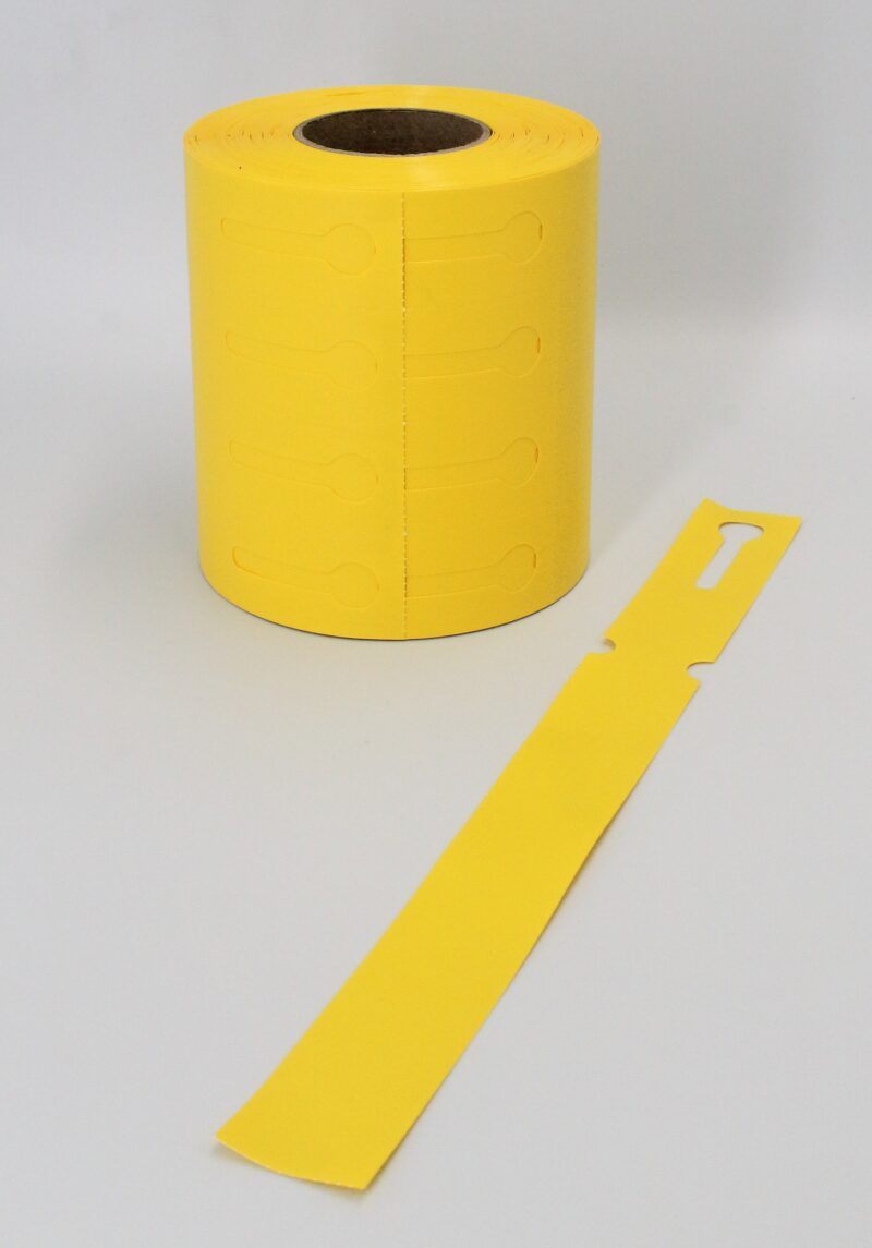 Etykiety Ogrodnicze Pętelkowe Żółte 250x25mm (25x250) 500szt Żółte - obrazek 5
