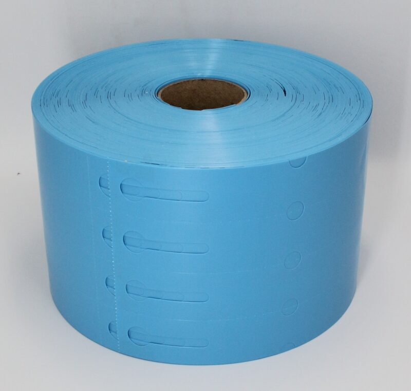 Etykiety ogrodnicze/sadownicze pętlowe NIEBIESKIE 250mmx25mm (25x250) 5000 sztuk - obrazek 2