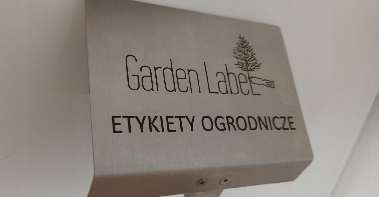 Tabliczka ogrodowa wtykana, nierdzewna, WYDRUK PRODUCENT - obrazek 9