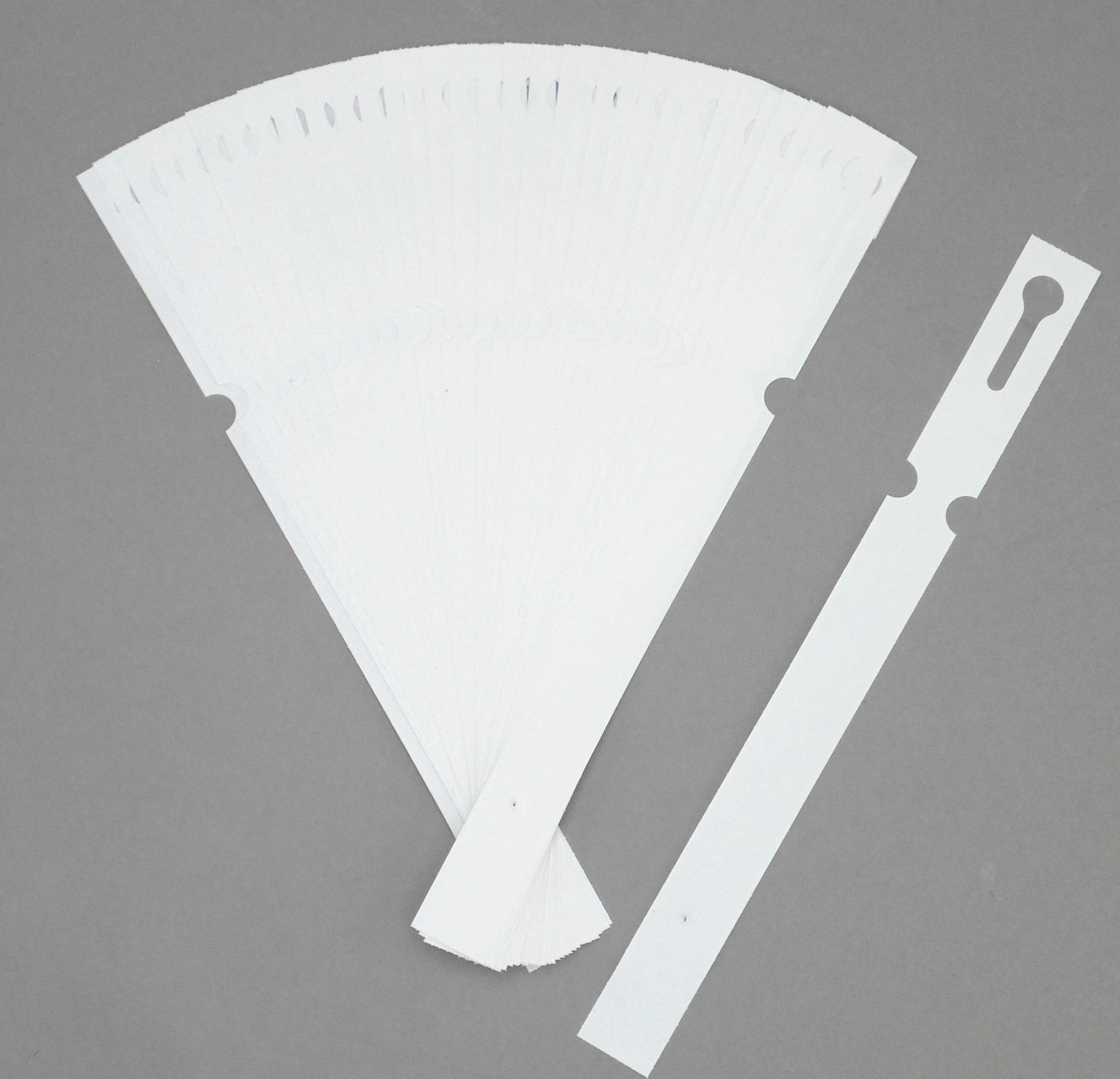 Etykiety ogrodnicze/sadownicze pętlowe BIAŁE 200x17mm(17x200) 480szt - obrazek 15