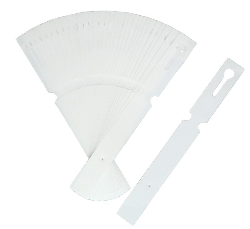 Etykiety pętlowe do opisu roślin Białe 160x17mm(17x160) 240szt