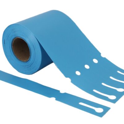 Etykiety ogrodnicze/sadownicze pętlowe NIEBIESKIE 250mmx25mm (25x250) 500 sztuk