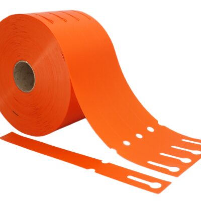 Etykiety Ogrodnicze Pętelkowe Wiązane 25x250mm (250x25) Pomarańczowe 3750 szt