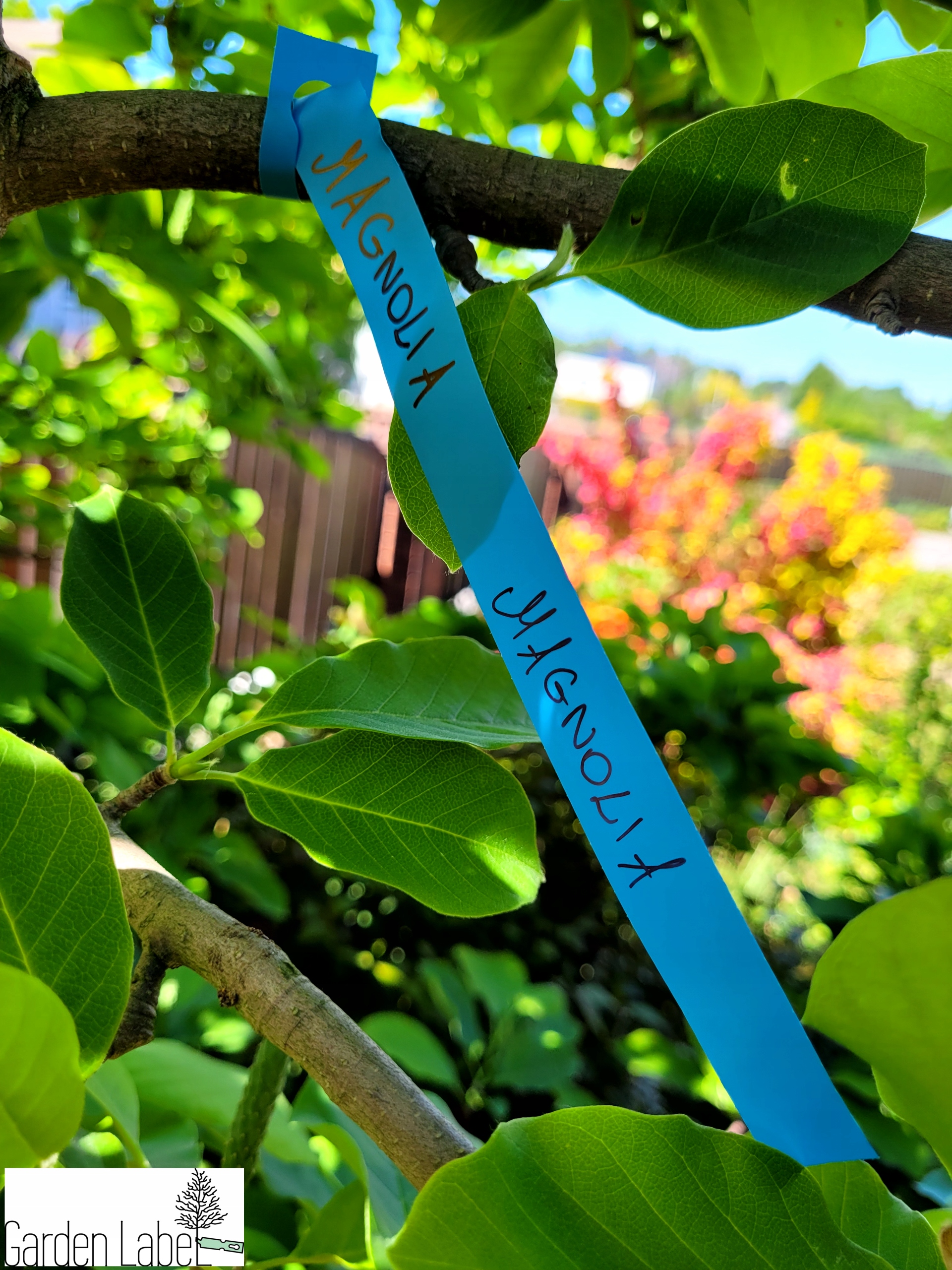 Etykiety pętlowe do ogrodnictwa NIEBIESKIE 250mm x 17mm - 100 sztuk - obrazek 4