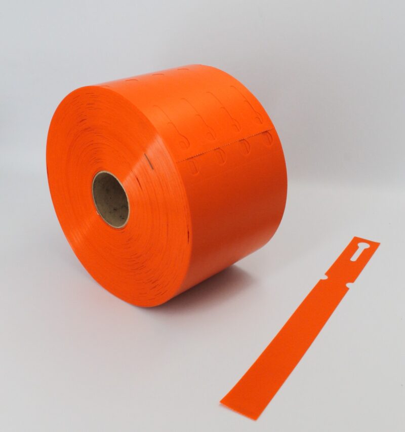 Etykiety Ogrodnicze Pętelkowe Wiązane 250mm x 25mm 25x250 Pomarańczowe 2000szt - obrazek 15