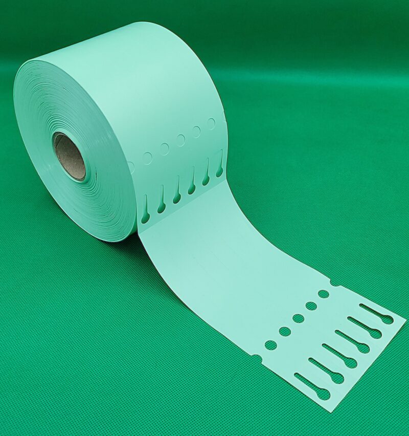 Etykiety ogrodnicze /sadownicze pętlowe Miętowy 160mm x 17mm (17x160) 500 sztuk (Mięta) - obrazek 2