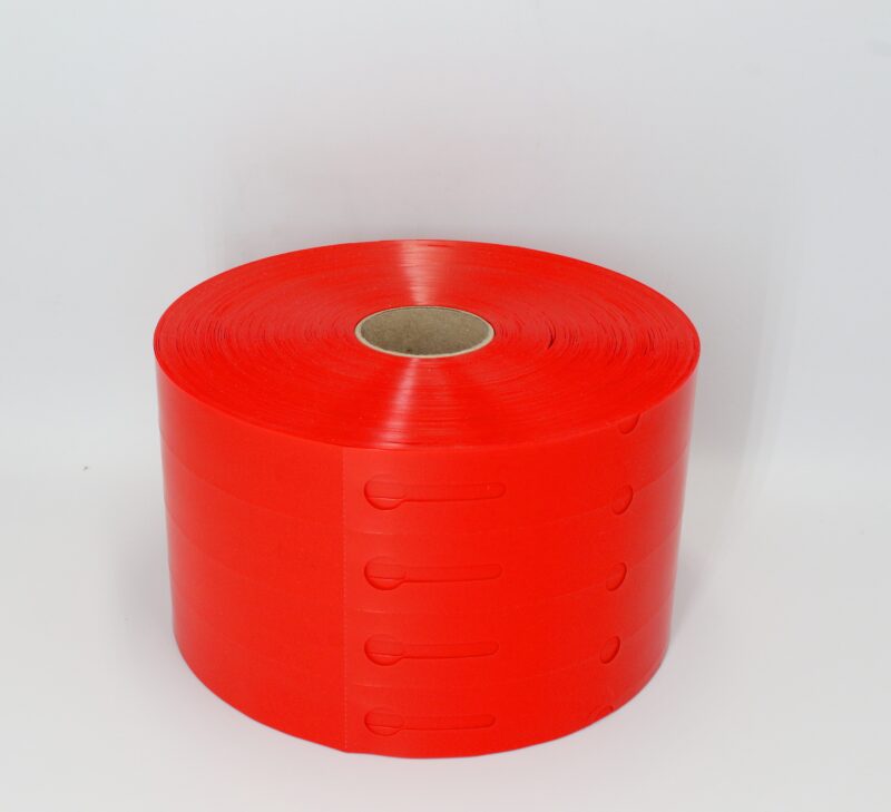 Etykiety ogrodnicze wiązane DUŻE 250x25mm  (25x250) 3750 sztuk CZERWONE - obrazek 10