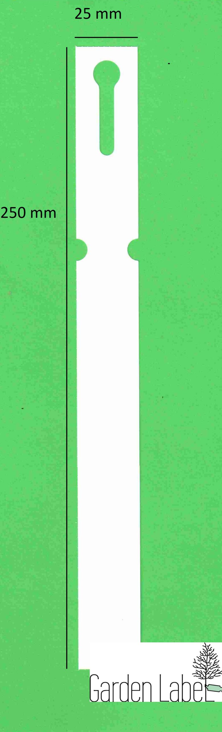 Etykiety pętlowe do opisu roślin CZERWONE 250x25mm(25x250) 50szt - obrazek 13