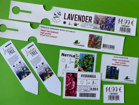 Etykiety prezentacyjne - Sign A4 210 x 297 mm (1) (D) A4 sheets (3513) FloraLabels - obrazek 9