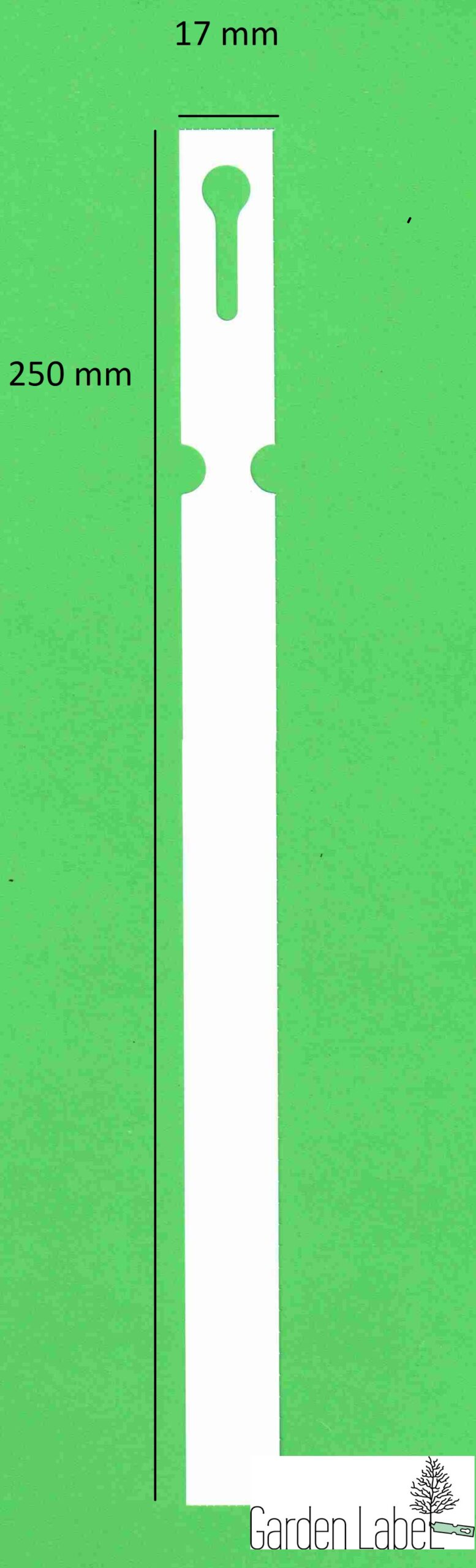 Etykiety ogrodnicze/sadownicze pętlowe CZERWONE 250x17mm(17x250) 12szt - obrazek 15