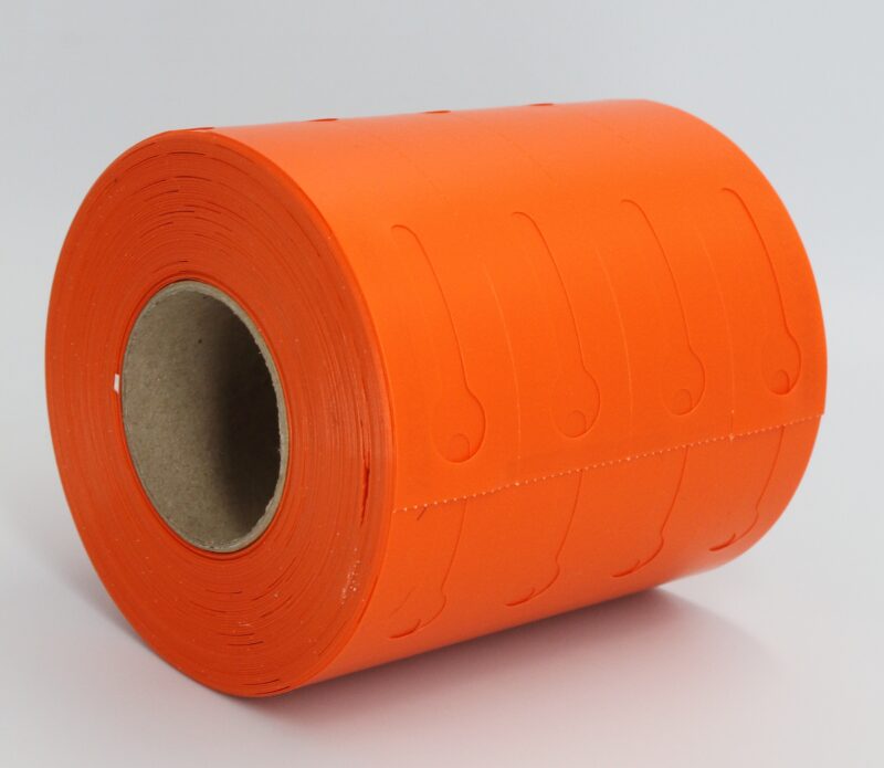 Etykiety Ogrodnicze Pętelkowe Wiązane 250mm x 25mm 25x250 Pomarańczowe 500szt - obrazek 5