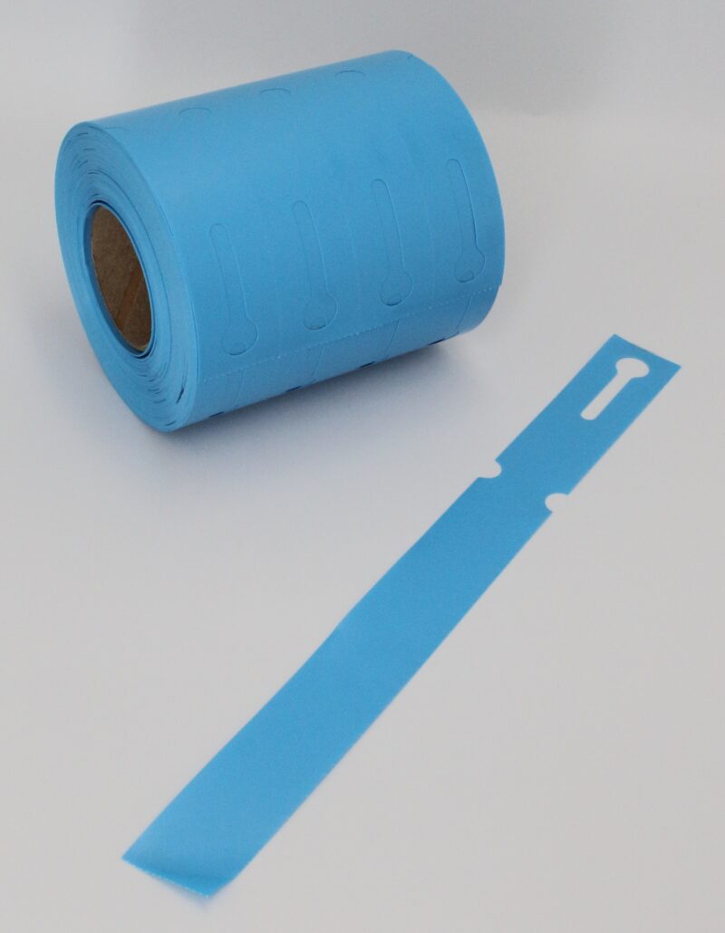 Etykiety ogrodnicze/sadownicze pętlowe NIEBIESKIE 250mmx25mm (25x250) 500 sztuk - obrazek 9
