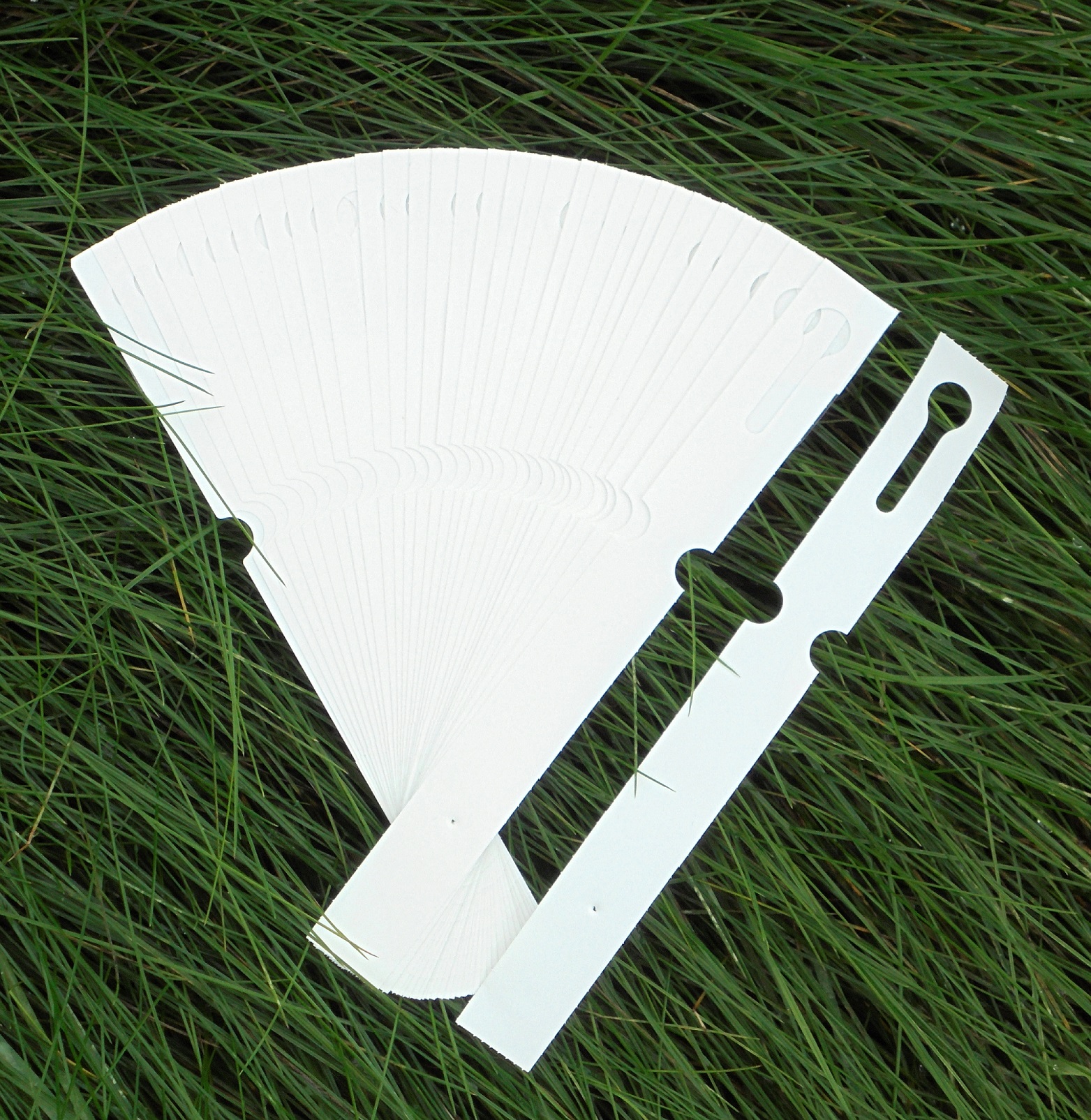 Etykiety pętlowe do opisu roślin BIAŁE 160mm x 17mm (17x160) 100 szt - obrazek 8