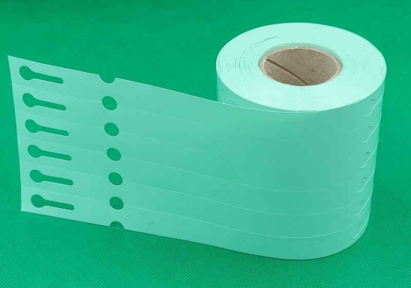 Etykiety ogrodnicze /sadownicze pętlowe Miętowy 160mm x 17mm (17x160) 500 sztuk (Mięta) - obrazek 3