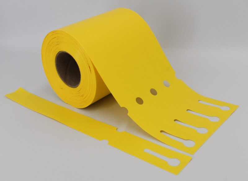 Etykiety Ogrodnicze Pętelkowe Żółte 250x25mm (25x250) 500szt Żółte - obrazek 8